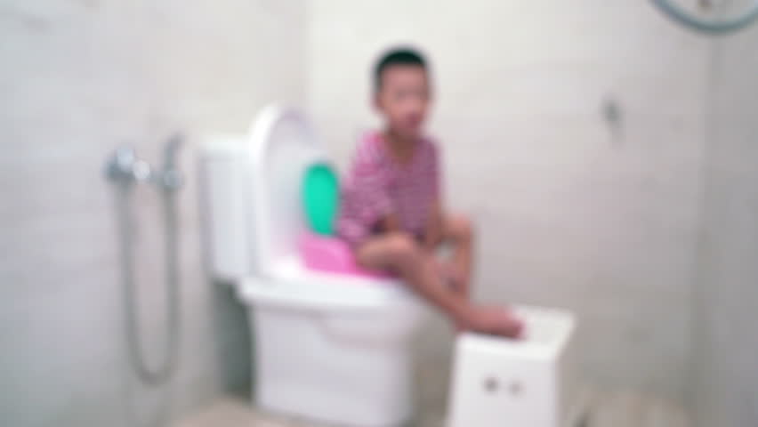 Pooping On Toilet At School